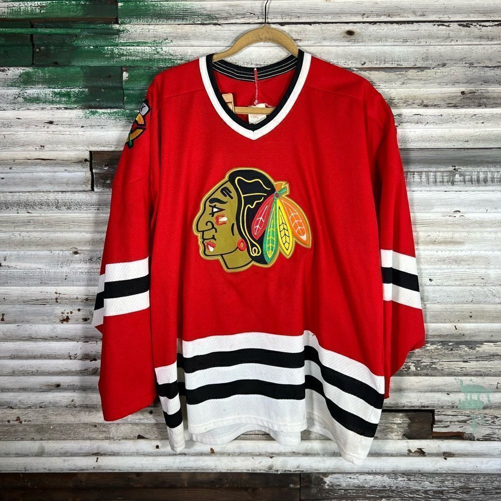 Vintage Chicago Blackhawks Hockey Jersey